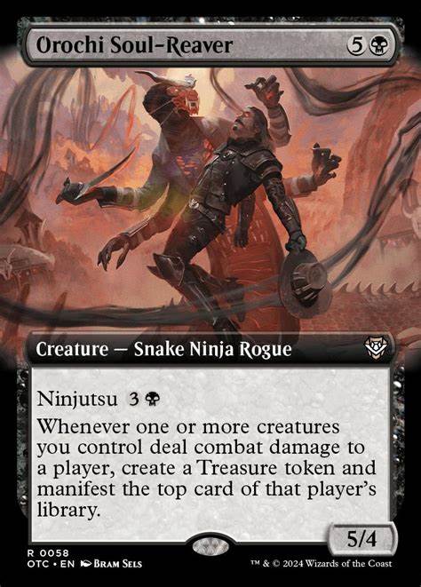 Orochi Soul-Reaver (Extended Art) - Commander Outlaws of Thunder Junction