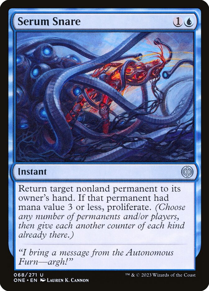 Serum Snare - Phyrexia: All Will Be One