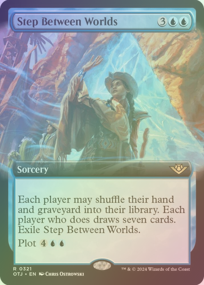 Step Between Worlds (Extended Art) - Outlaws of Thunder Junction (Holo)