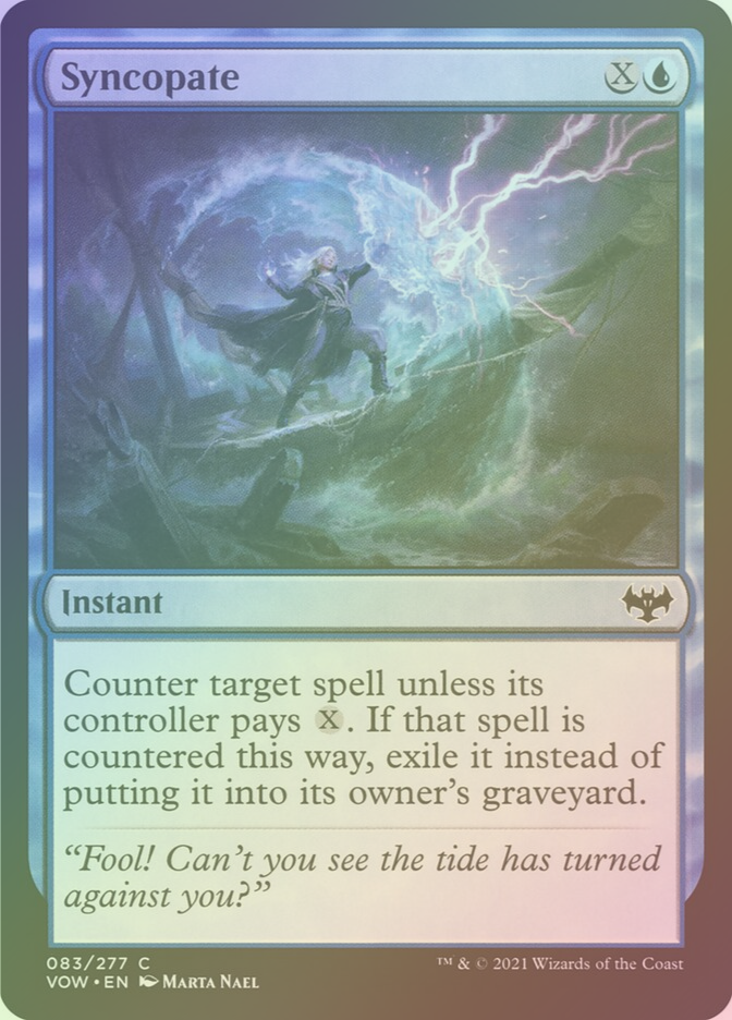 Syncopate - Innistrad: Crimson Vow (Holo)