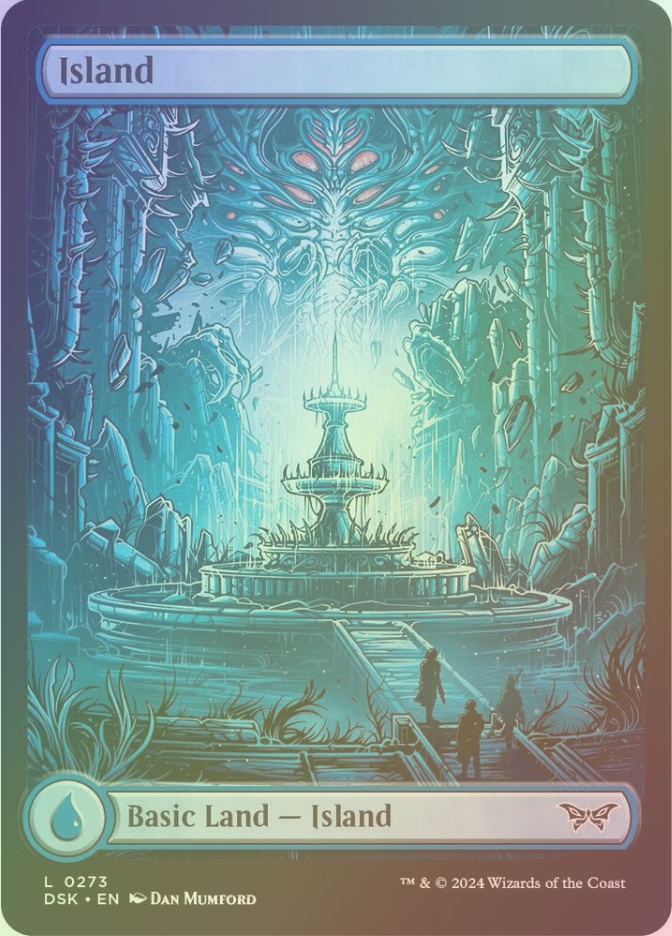 Island (273) - Full Art - Duskmourn: House of Horror