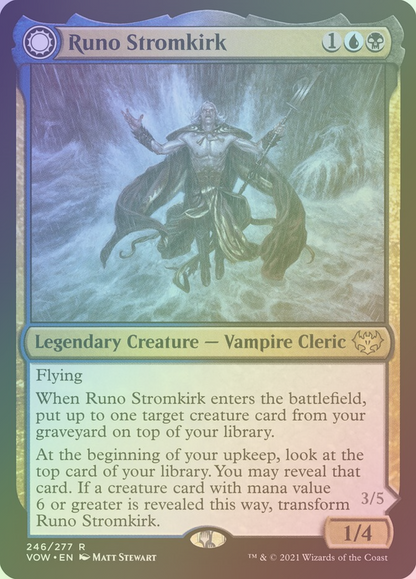 Runo Stromkirk // Krothuss, Lord of the Deep - Innistrad: Crimson Vow (Holo)