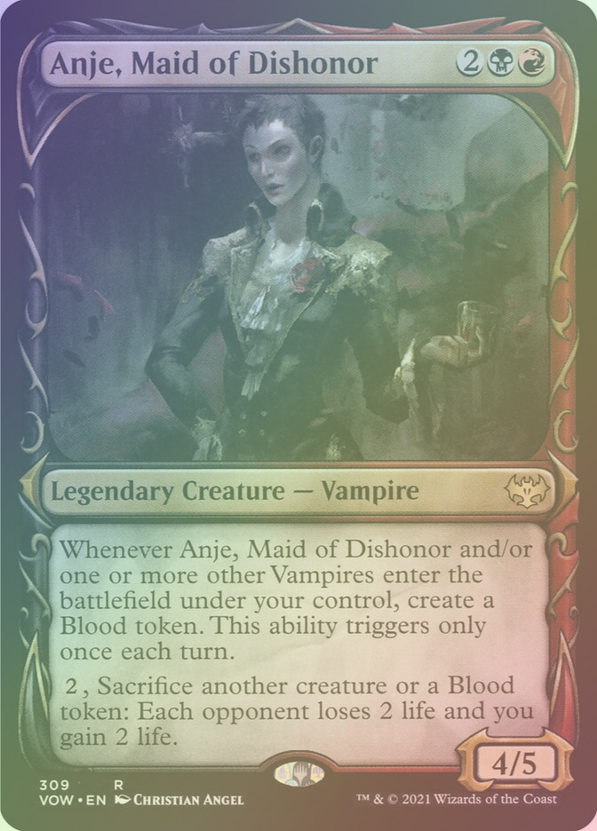 Anje, Maid of Dishonor (Showcase) - Innistrad: Crimson Vow