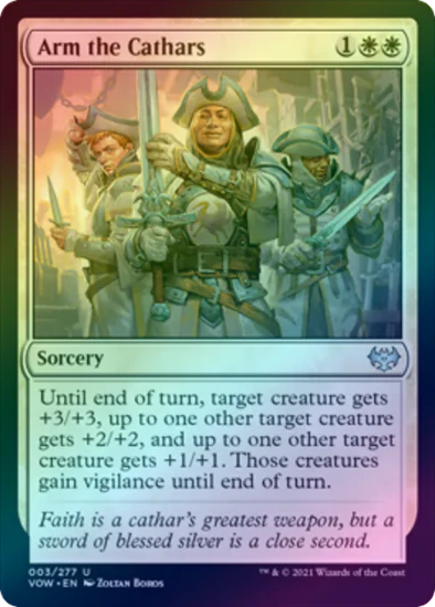 Arm the Cathars - Innistrad Crimson Vow