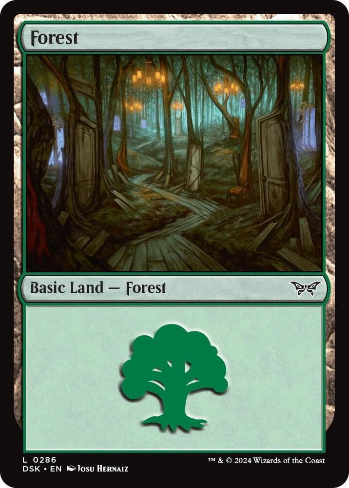 Forest (0286) - Duskmourn: House of Horror