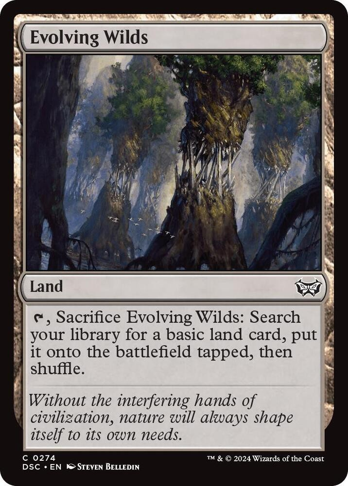 Evolving Wilds - Commander: Duskmourn: House of Horror