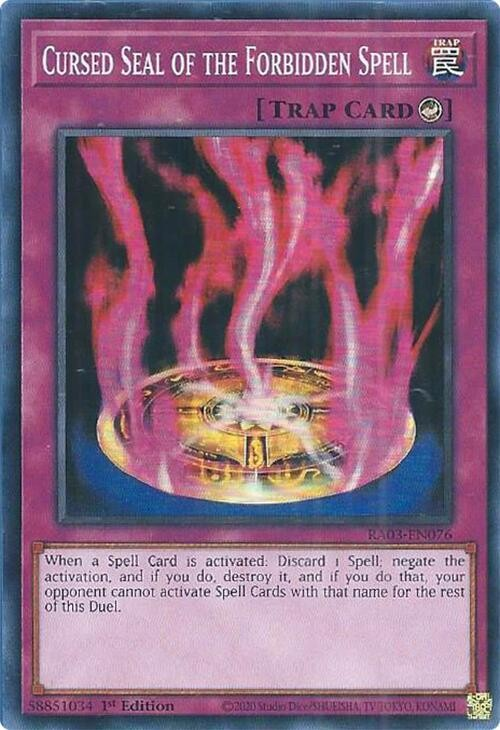 Cursed Seal of the Forbidden Spell - Quarter Century Bonanza
