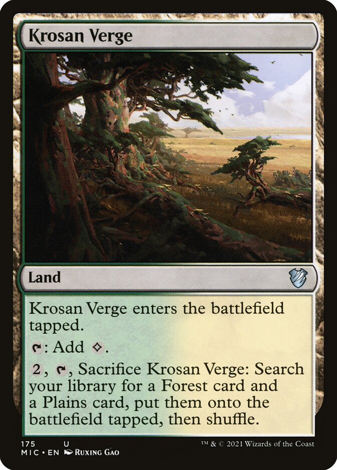 Krosan Verge - Commander: Innistrad: Midnight Hunt