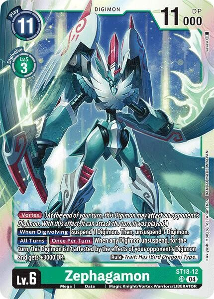 Zephagamon - Starter Deck 18: Guardian Vortex (Holo)