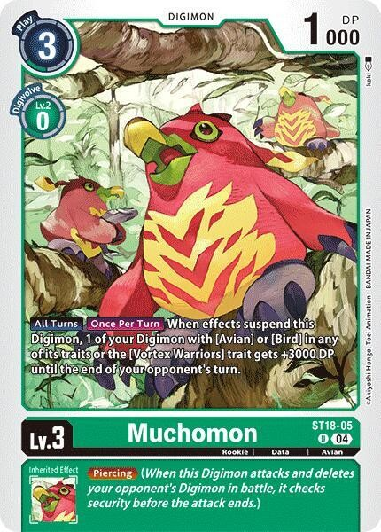 Muchomon - Starter Deck 18: Guardian Vortex