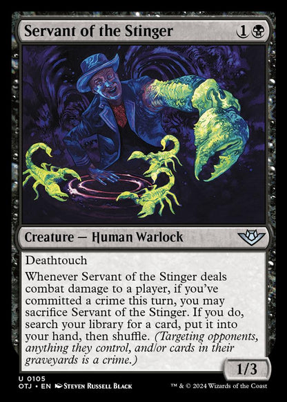 Servant of the Stinger - Outlaws of Thunder Junction (Holo)