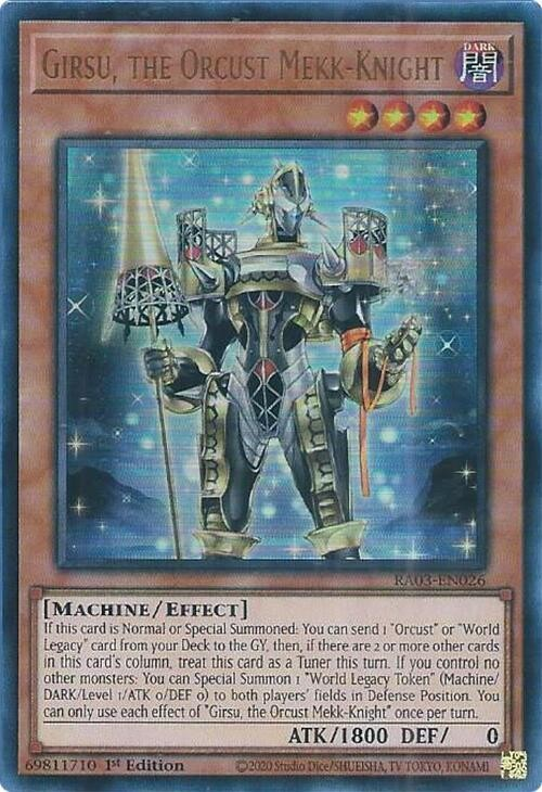 Girsu, the Orcust Mekk-Knight (UR) - Quarter Century Bonanza