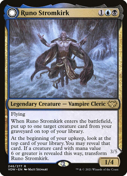 Runo Stromkirk // Krothuss, Lord of the Deep - Innistrad: Crimson Vow (Holo)