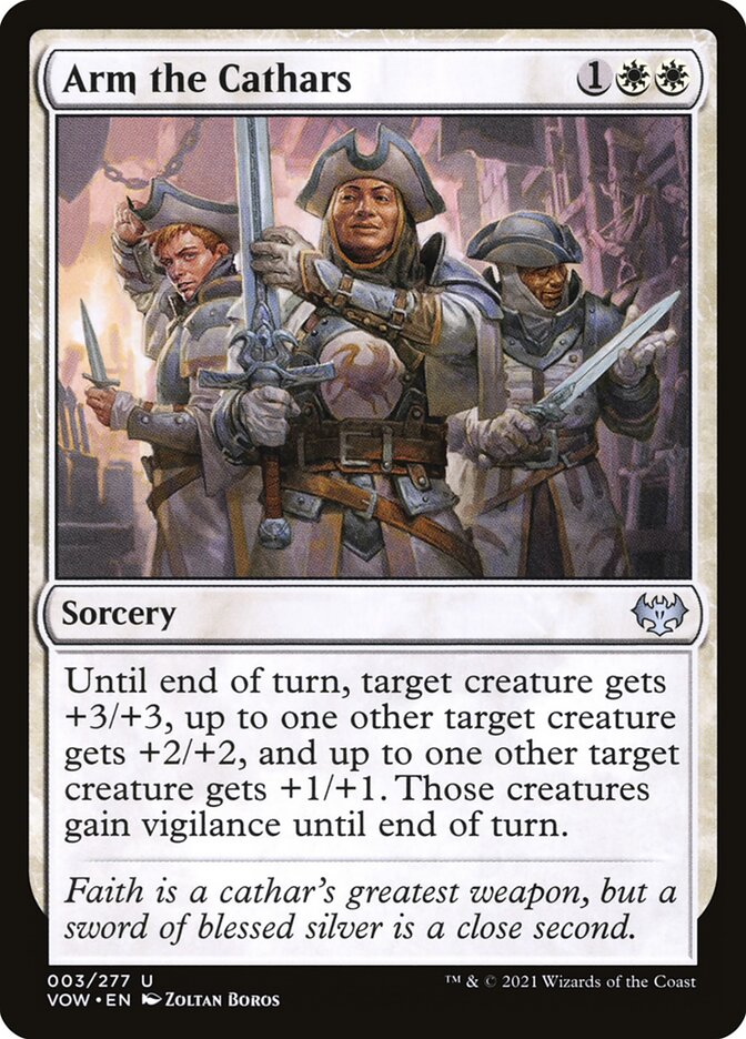 Arm the Cathars - Innistrad Crimson Vow