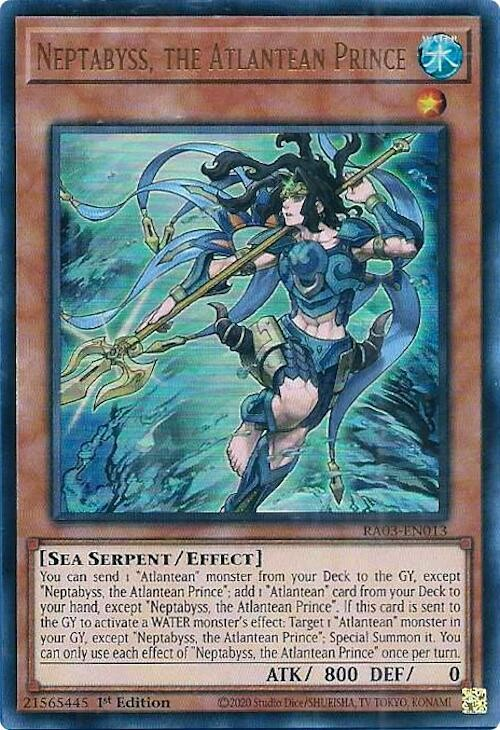 Neptabyss, the Atlantean Prince (UR) - Quarter Century Bonanza